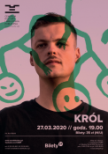 plakat promujący koncert Króla