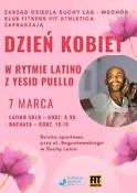 Dzień kobiet w rytmie latino - plakat informacyjny