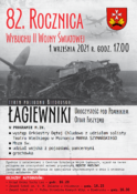 Plakat z zapowiedzią uroczystości w Łagiewnikach pod Pomnikiem Ofiar Faszyzmu W PROGRAMIE M.IN. • występ Orkiestry Dętej Chludowo z udziałem solisty Teatru Wielkiego w Poznaniu MARKA SZYMAŃSKIEGO • Msza św. • udział wojska z pojazdami pancernymi • grochówka Zgodnie z ustaleniami z Centrum Szkolenia Wojsk Lądowych, wjazd na teren poligonu na uroczystość autami prywatnymi BĘDZIE MOŻLIWY. Zachęcamy do skorzystania ze specjalnie uruchomionych w dniu 1 września linii autobusów ZKP. ODJAZDY AUTOBUSÓW: • Urząd Gminy Suchy Las – godz. 16.20 • Zespół Szkół im. O. M. Żelazka w Chludowie – godz. 16.15 • Zespół Szkół im. 7. Pułku Strzelców Konnych Wlkp. w Biedrusku – godz. 16.30