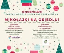 Mikołajki na Osiedlu - plakat