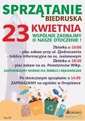 sprzątanie świata w Biedrusku 23 kwietnia