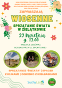 plakat sprzatanie swiata zielatkowo