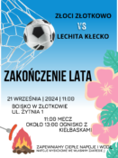 plakat do wydarzenia "zakończenie lata w Złotkowie"